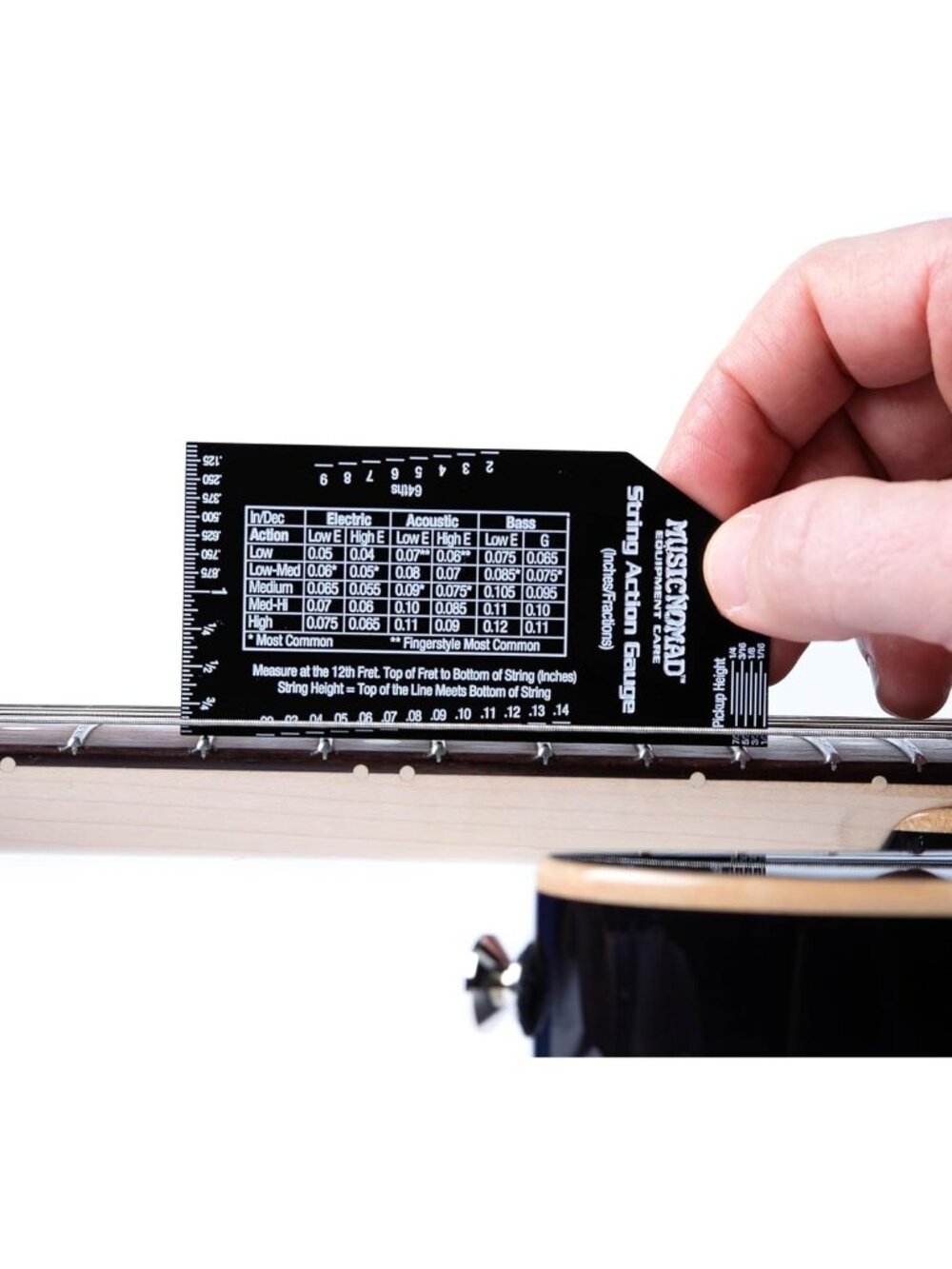 Precision String Action Gauge Ruler for String Height - Picture 3 of 6